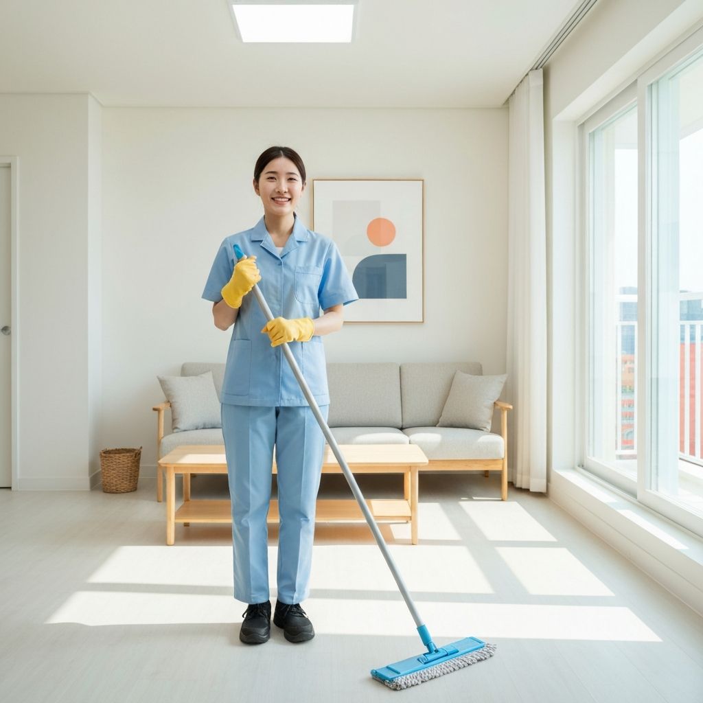 Professional cleaning specialist from Home Theater 24